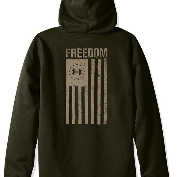 under armour freedom flag hoodie